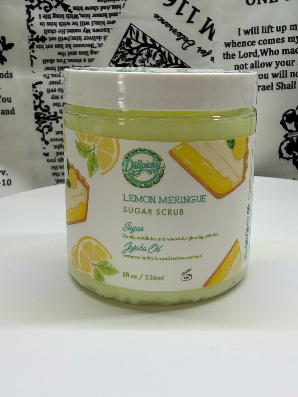 Dillpicky Aminnah Lemon Meringue Body Oil, Sugar Scrub, Whipped Body Butter Set - Picture 4 of 7